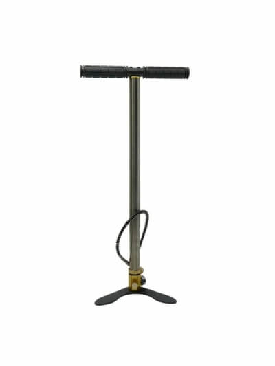 Насос высокого давления для PCP винтовки пневматики Эконом (серебристый, с манометром, 4500psi)-1