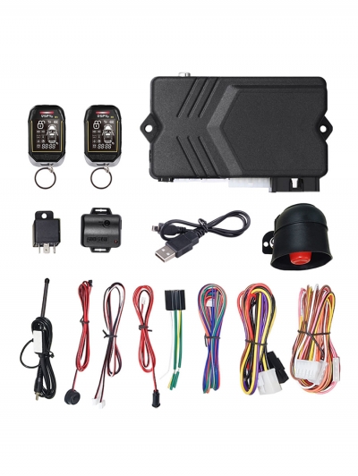 Автомобильная сигнализация SPY H1, 2 пульта, автозапуск, иммобилайзер-1